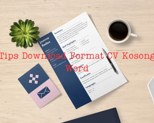 Download-Format-CV-Kosong-Word